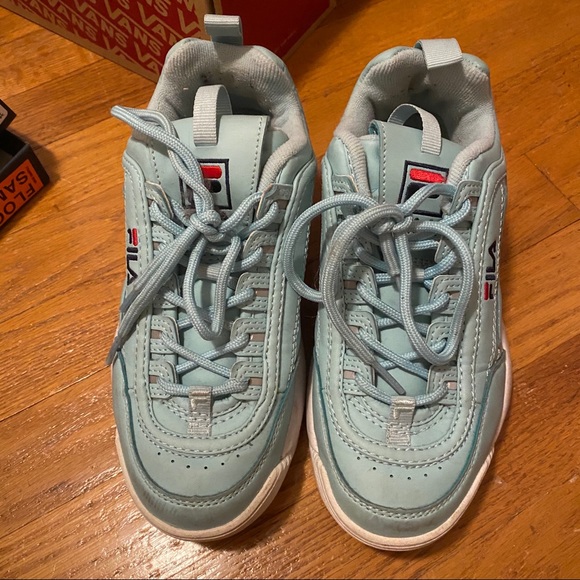 fila disruptor 2 mint green